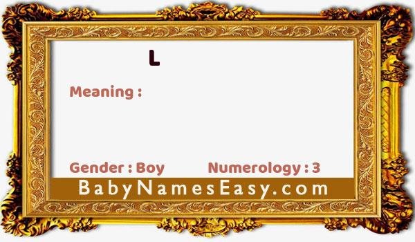 L name meaning